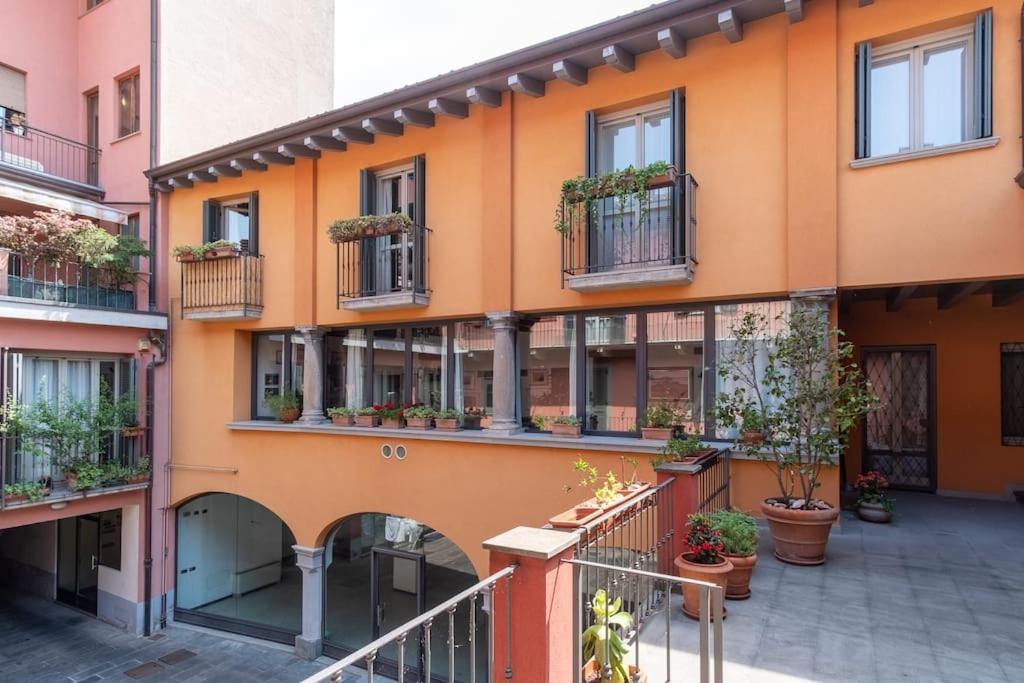 Casa Viola Appartement Bergamo Buitenkant foto