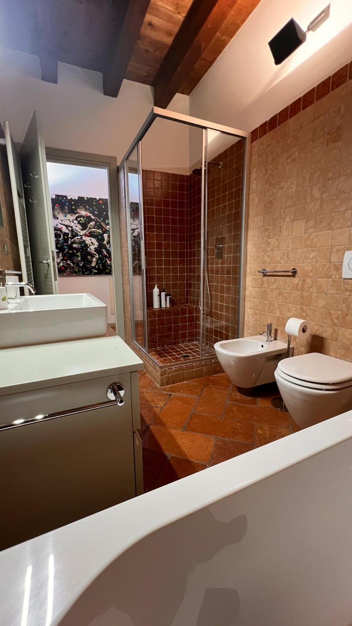 Casa Viola Appartement Bergamo Buitenkant foto