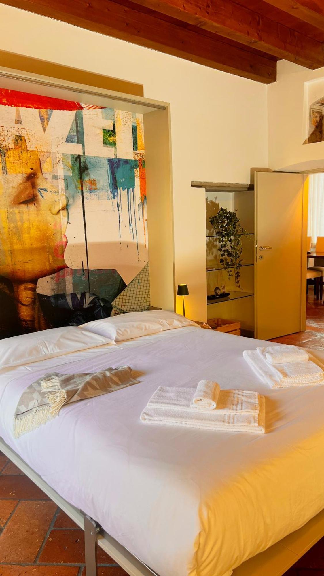 Casa Viola Appartement Bergamo Buitenkant foto
